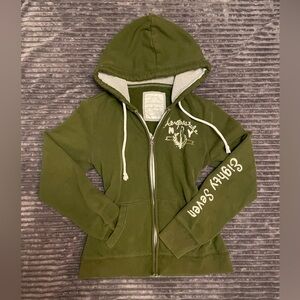 Vintage Aeropostale embroidered zip up